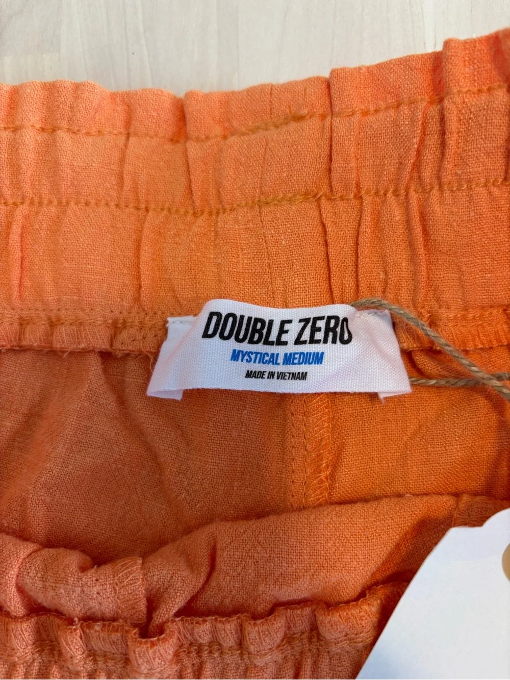 Double Zero Brand Orange Shorts size medium